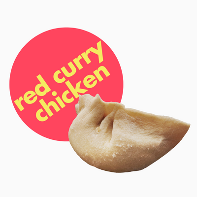 Red Curry Chicken Dumplings